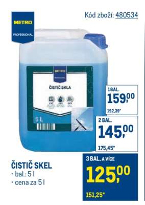 Čistič skel