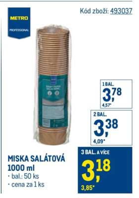 MISKA SALÁTOVÁ 1000 ml