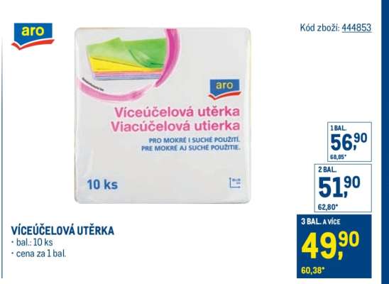 Víceúčelová utěrka