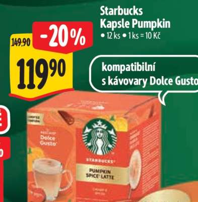 Starbucks Kapsle Pumpkin