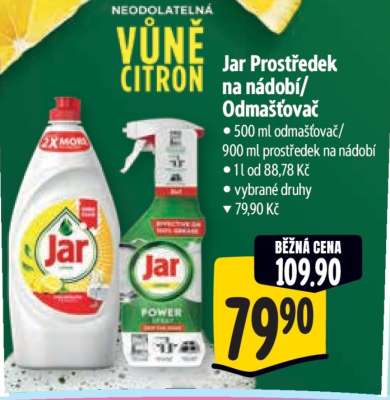 Jar Prostředek na nádobí/odmašťovač
