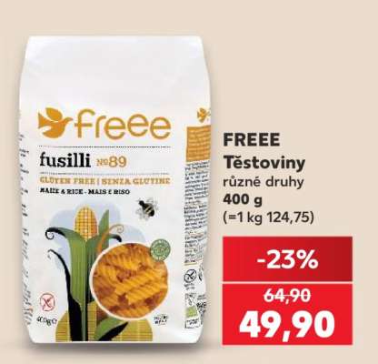 Freee Těstoviny
