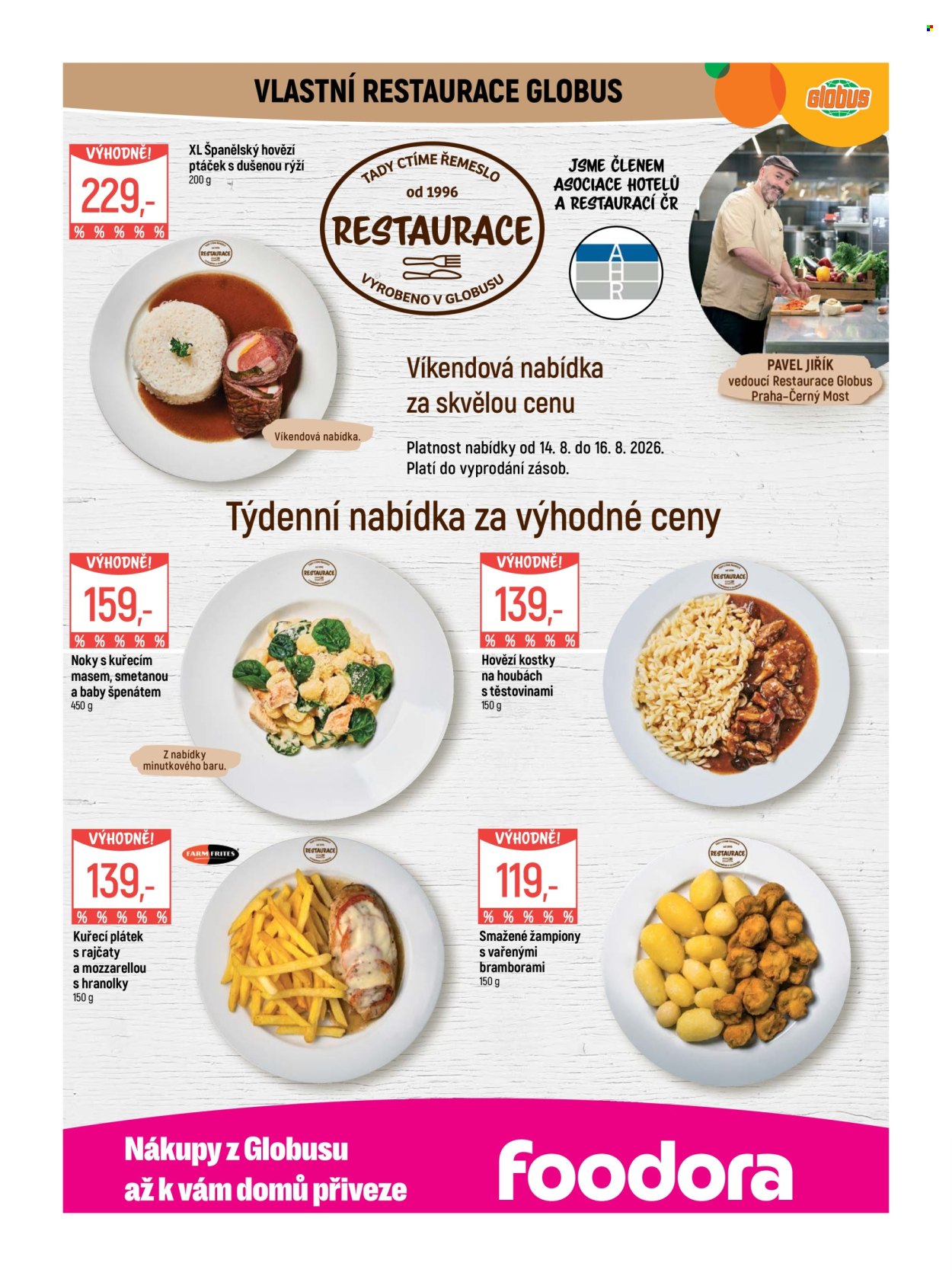 Leták Globus - 12.8.2026 - 18.8.2026. Strana 8