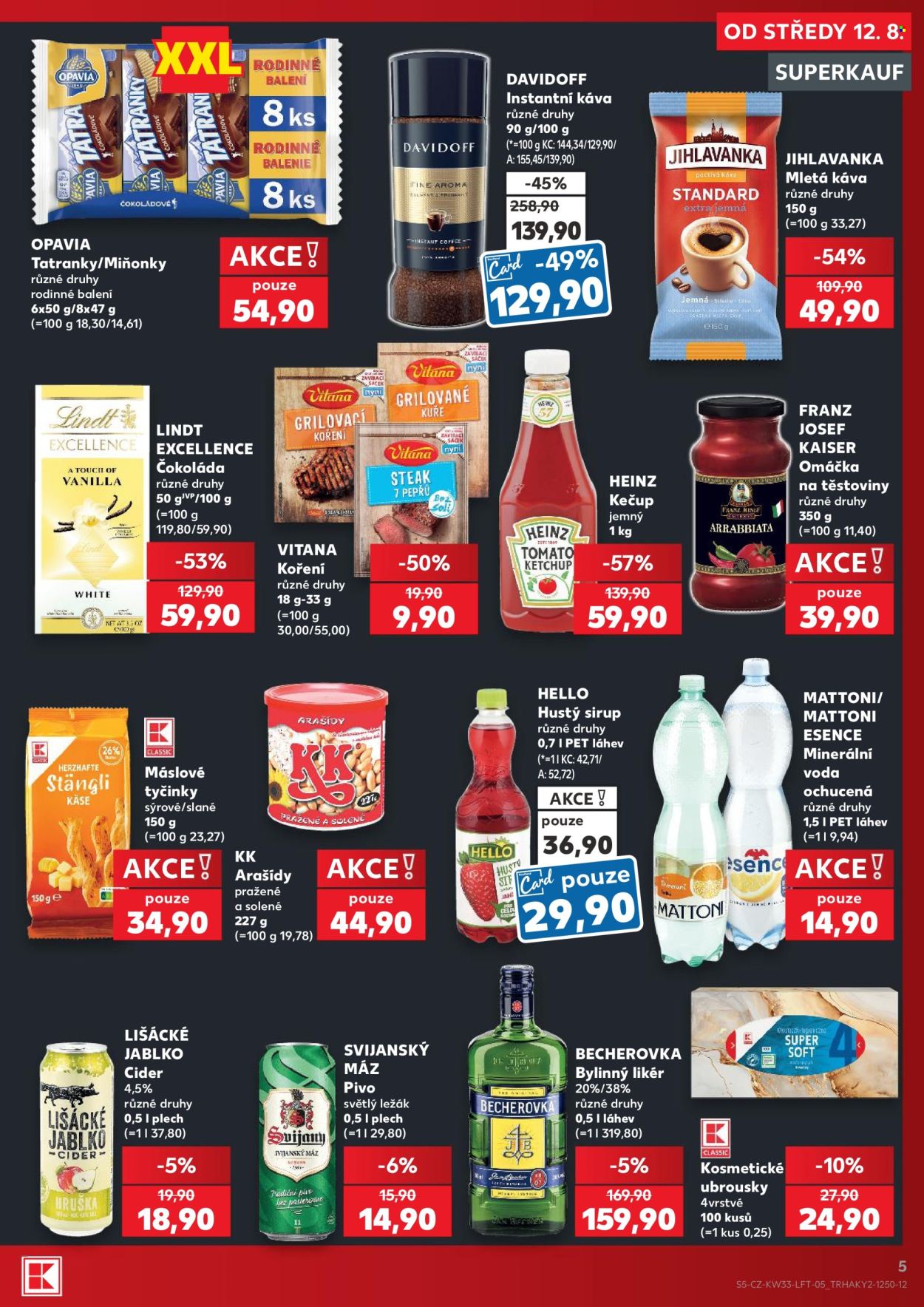 Leták Kaufland - 12.8.2026 - 18.8.2026. Strana 5