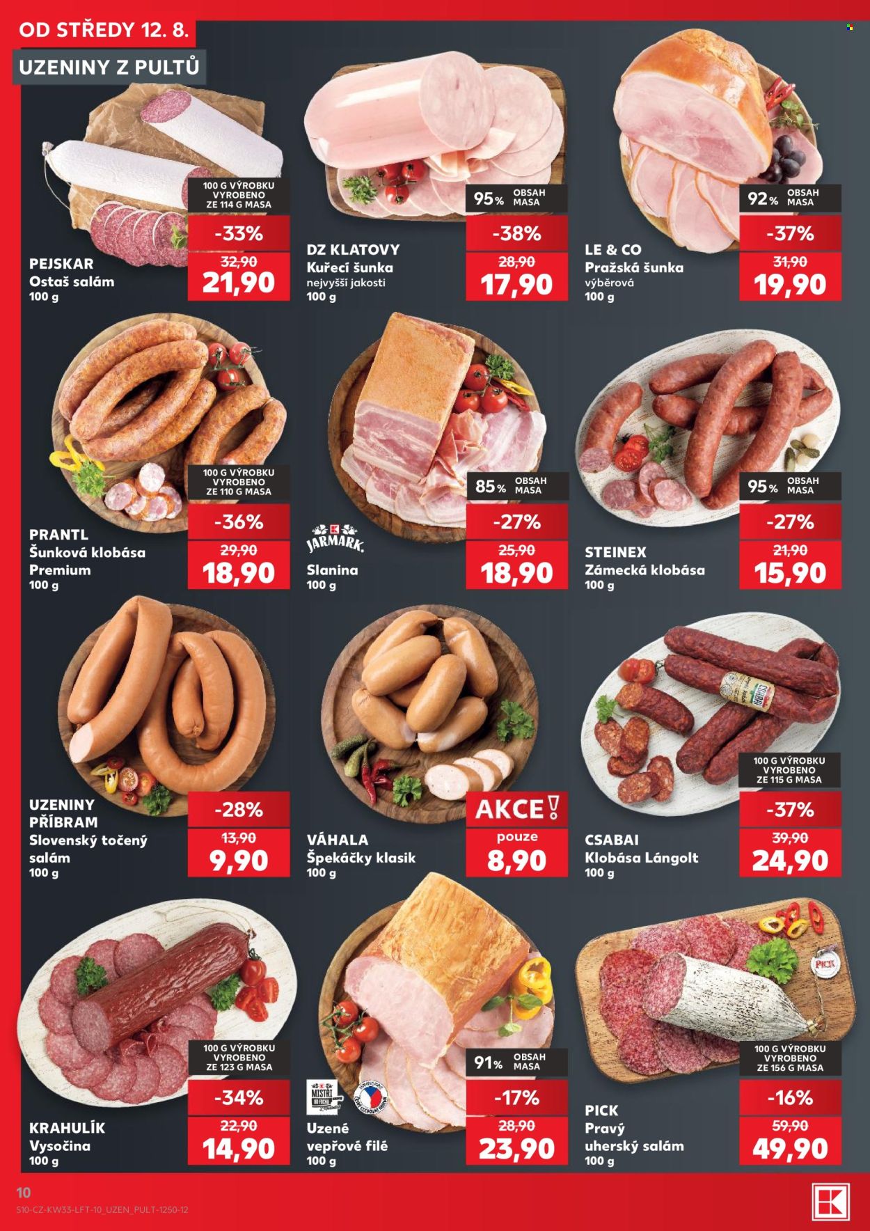Leták Kaufland - 12.8.2026 - 18.8.2026. Strana 10
