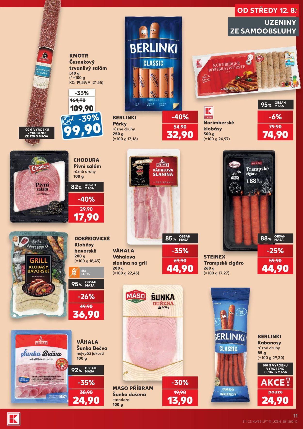Leták Kaufland - 12.8.2026 - 18.8.2026. Strana 11