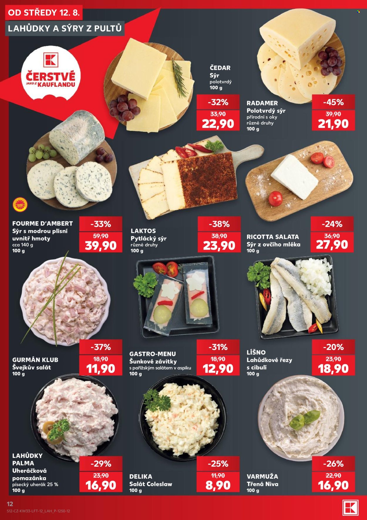 Leták Kaufland - 12.8.2026 - 18.8.2026. Strana 12