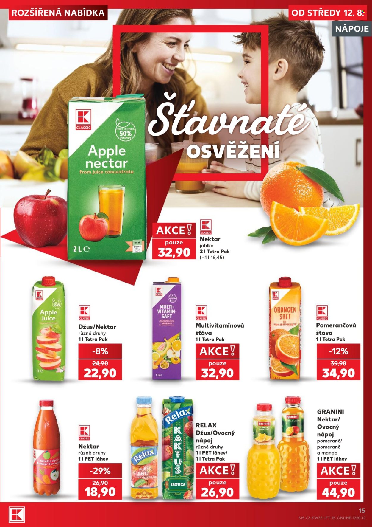 Leták Kaufland - 12.8.2026 - 18.8.2026. Strana 15