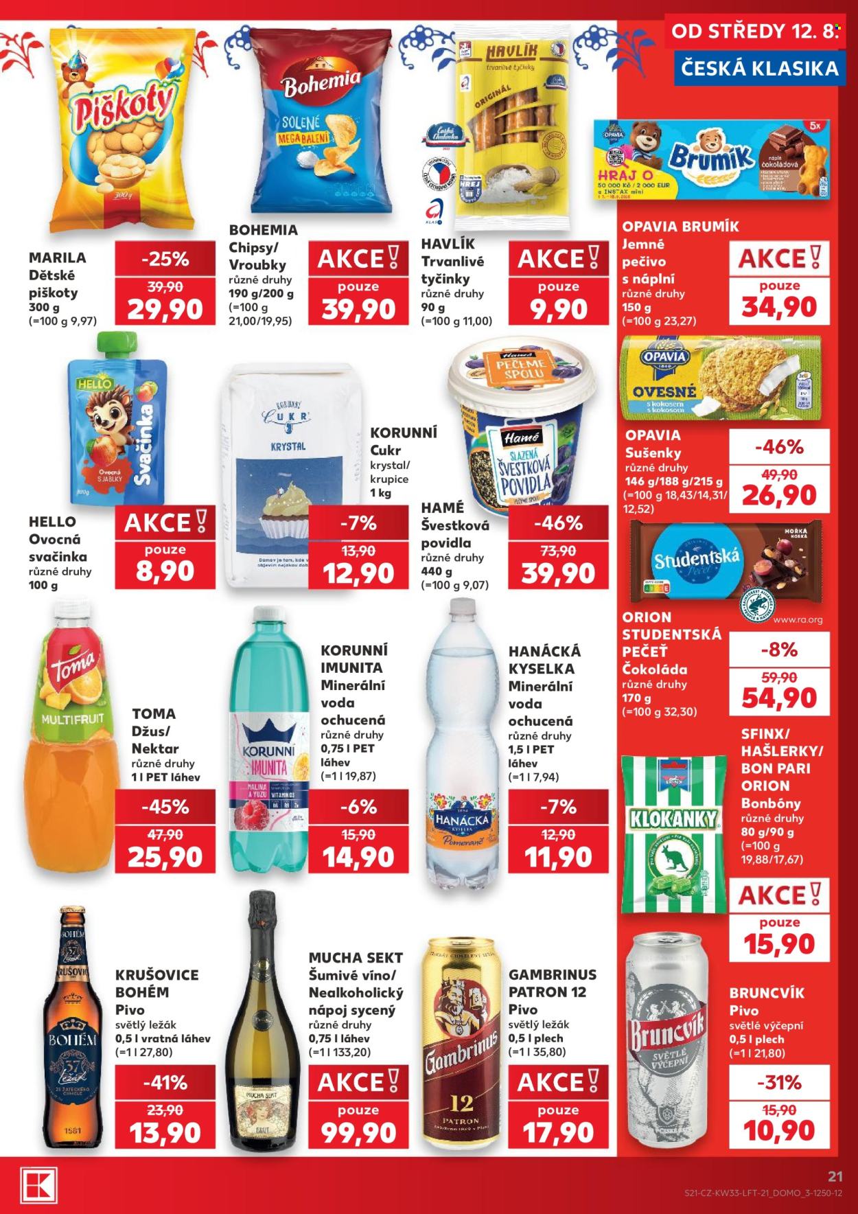 Leták Kaufland - 12.8.2026 - 18.8.2026. Strana 21