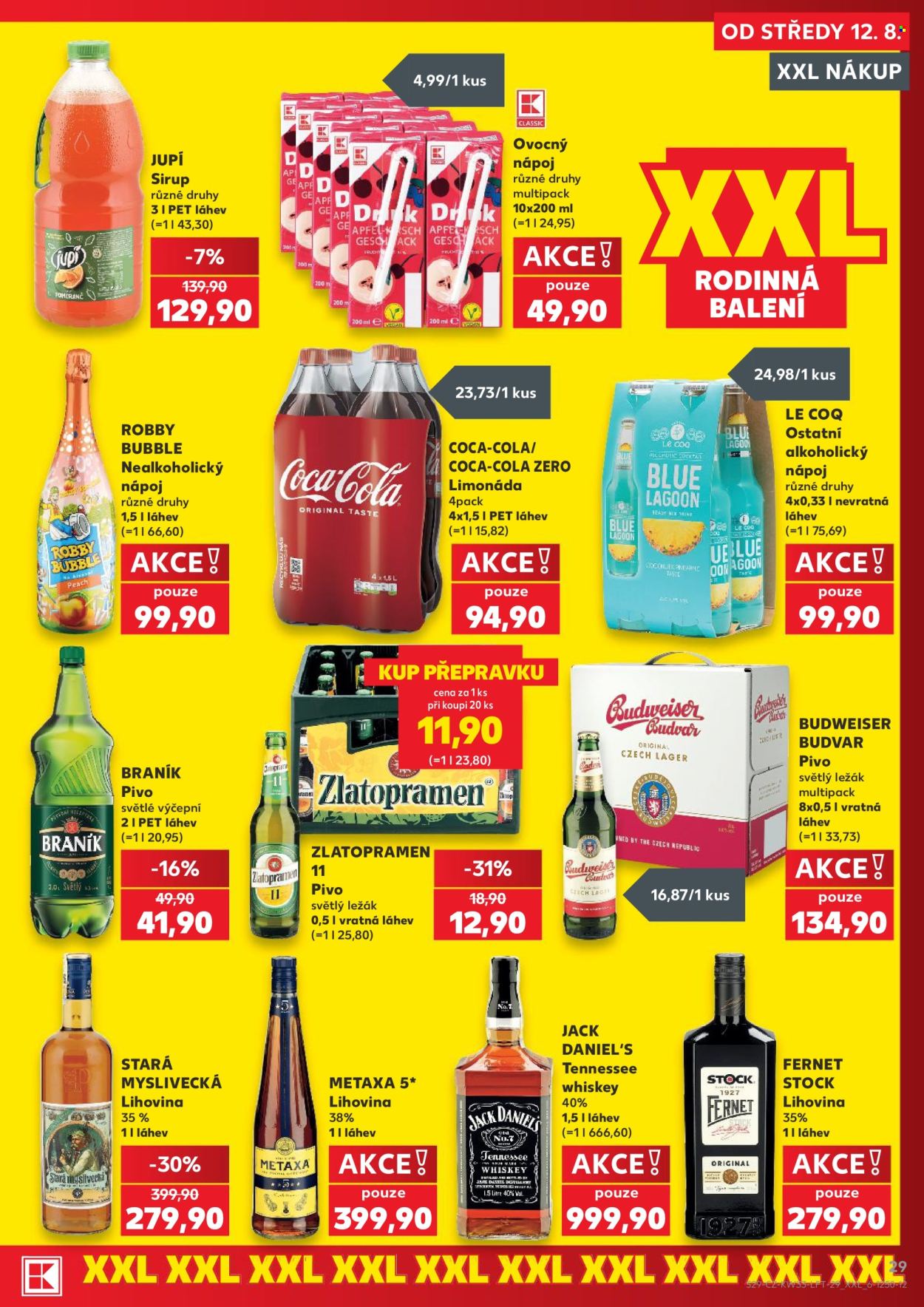 Leták Kaufland - 12.8.2026 - 18.8.2026. Strana 29