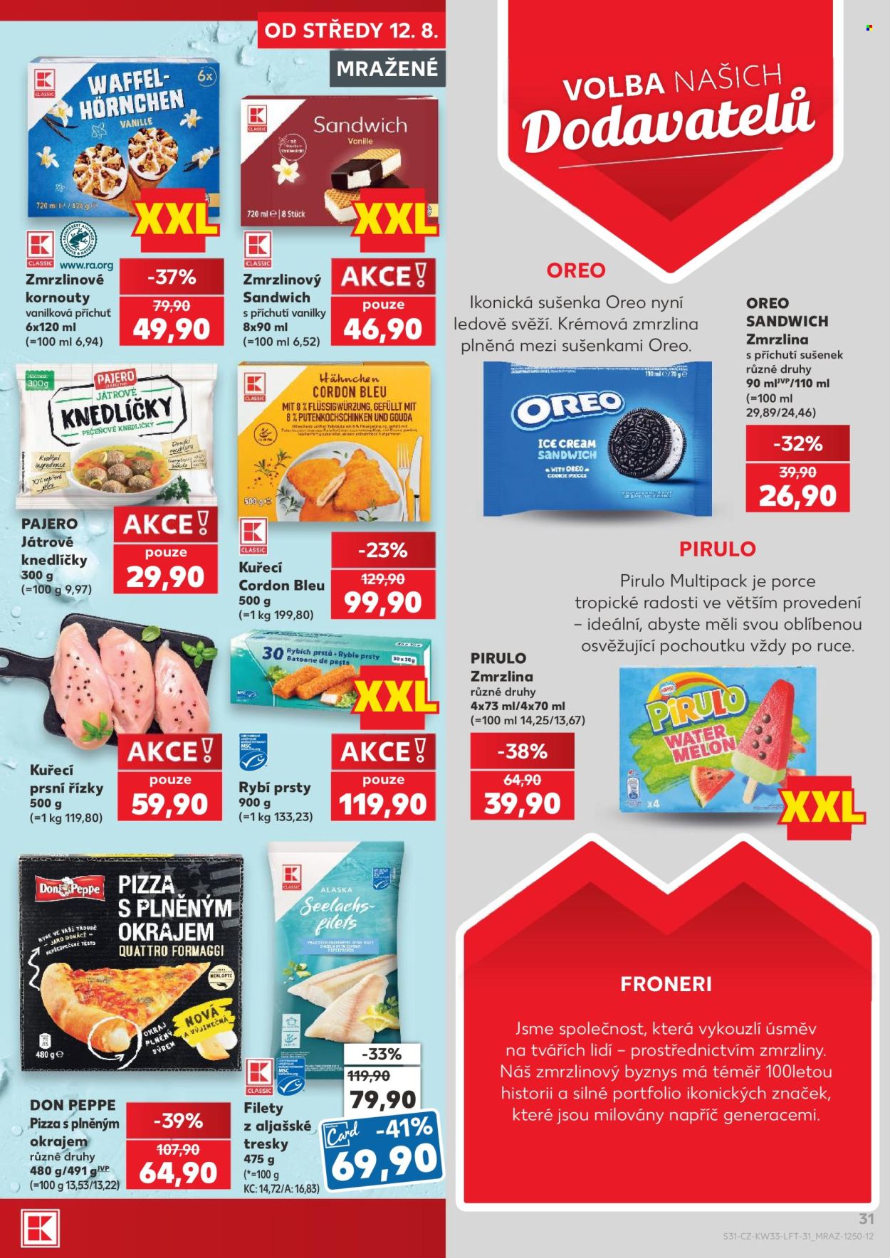 Leták Kaufland - 12.8.2026 - 18.8.2026. Strana 31