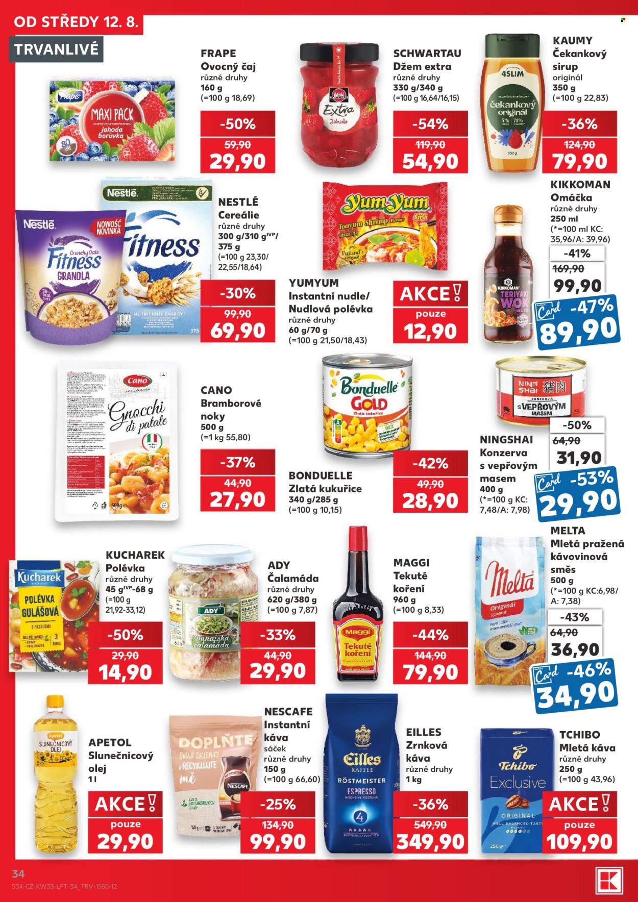 Leták Kaufland - 12.8.2026 - 18.8.2026. Strana 34