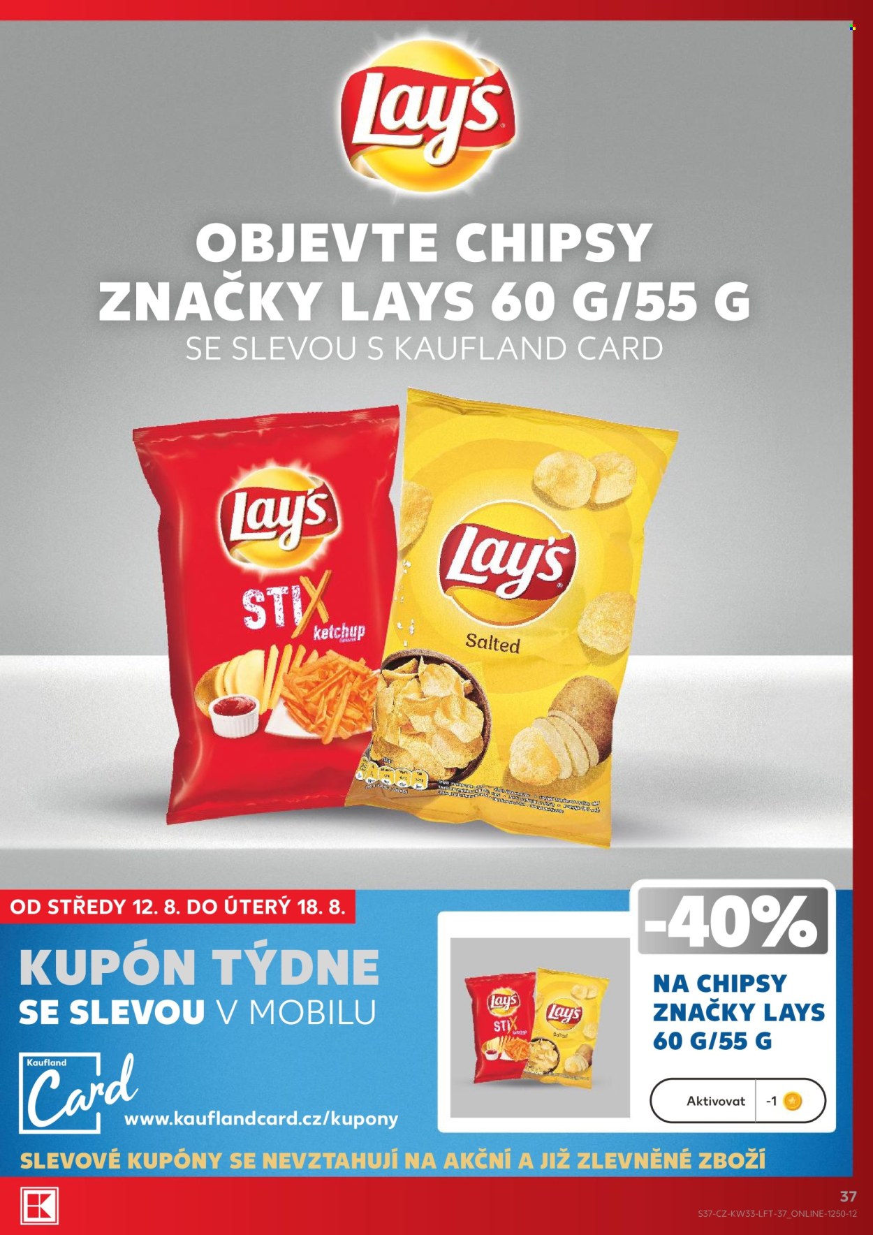 Leták Kaufland - 12.8.2026 - 18.8.2026. Strana 37
