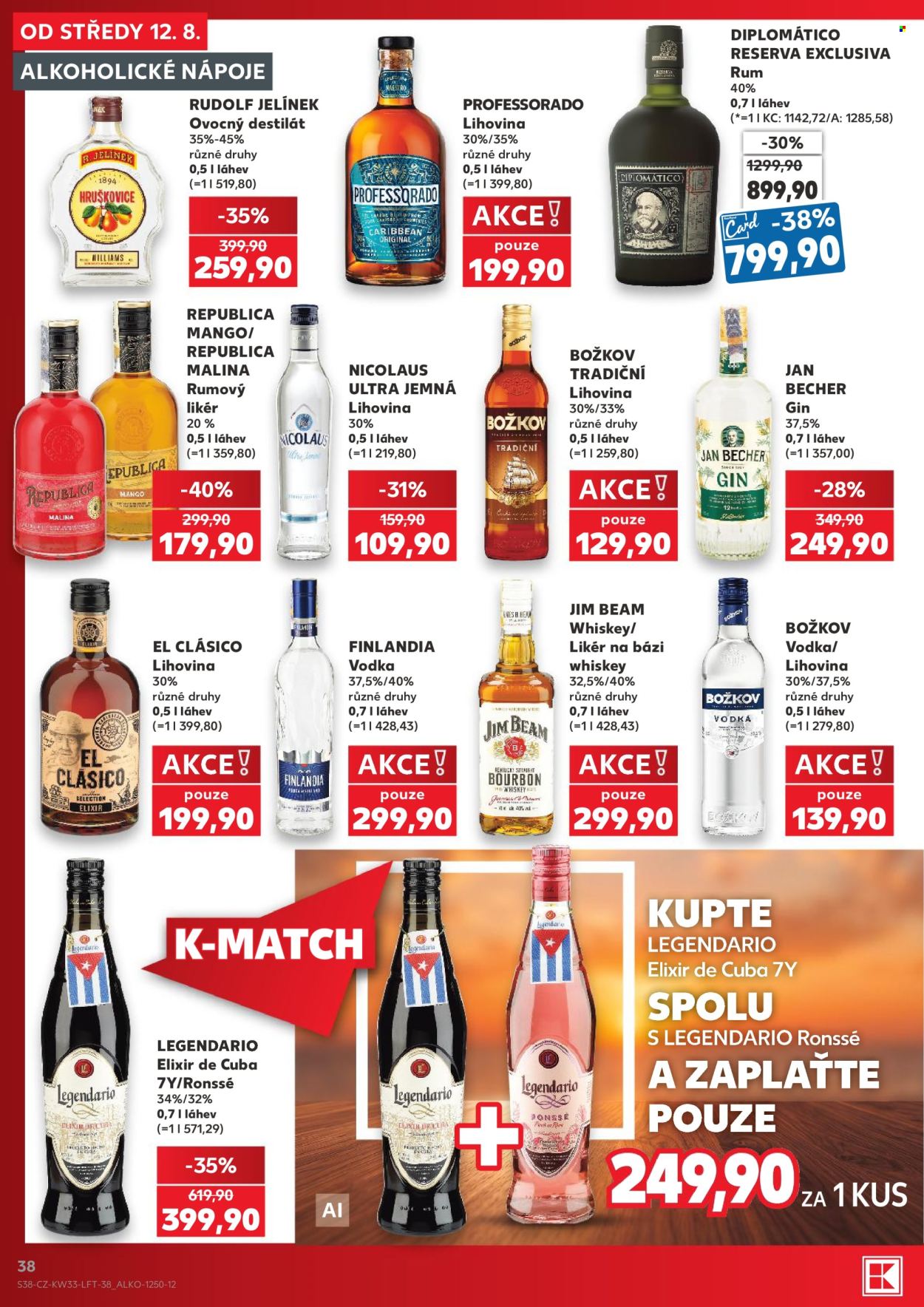 Leták Kaufland - 12.8.2026 - 18.8.2026. Strana 38