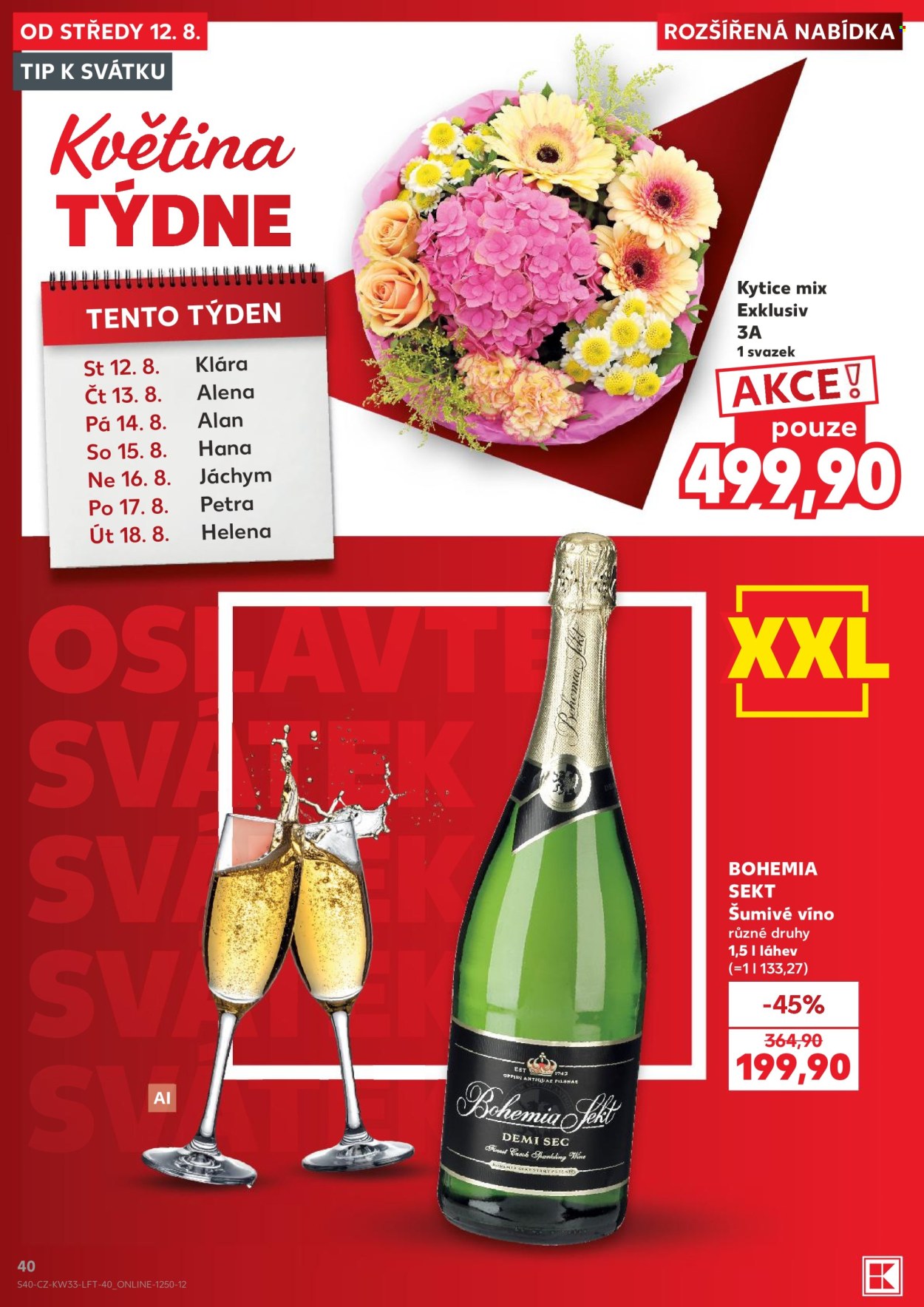 Leták Kaufland - 12.8.2026 - 18.8.2026. Strana 40
