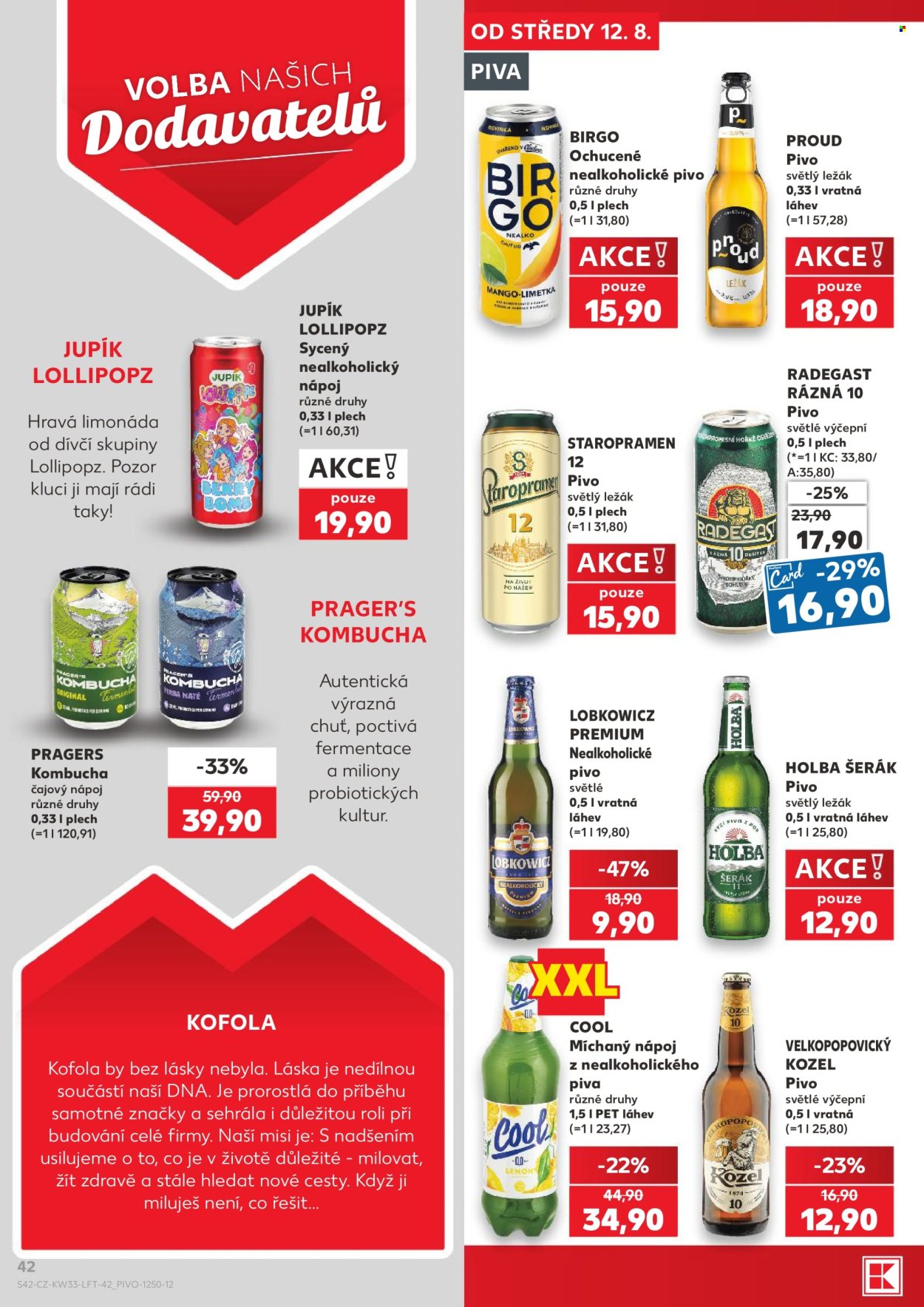Leták Kaufland - 12.8.2026 - 18.8.2026. Strana 42