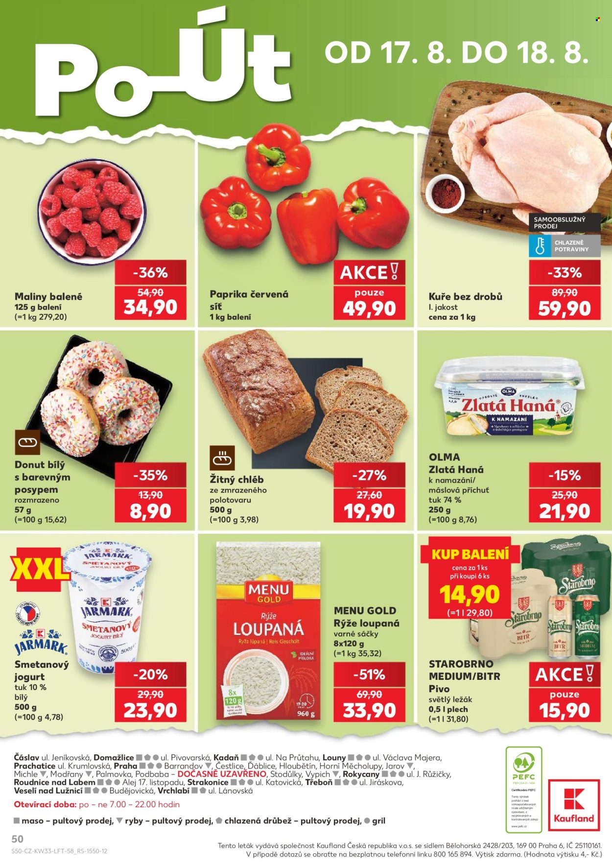 Leták Kaufland - 12.8.2026 - 18.8.2026. Strana 50