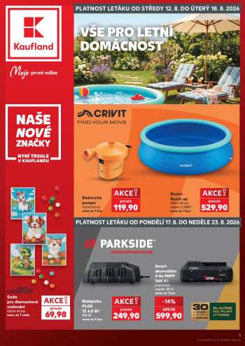 Leták Kaufland - 12.8.2026 - 18.8.2026.