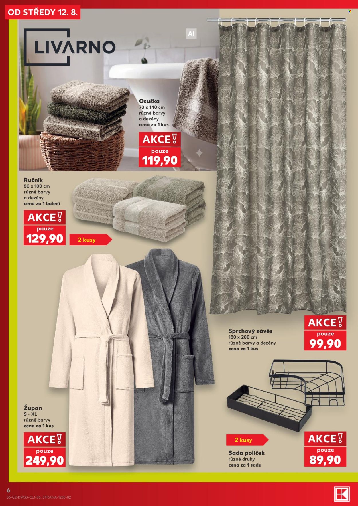 Leták Kaufland - 12.8.2026 - 18.8.2026. Strana 6
