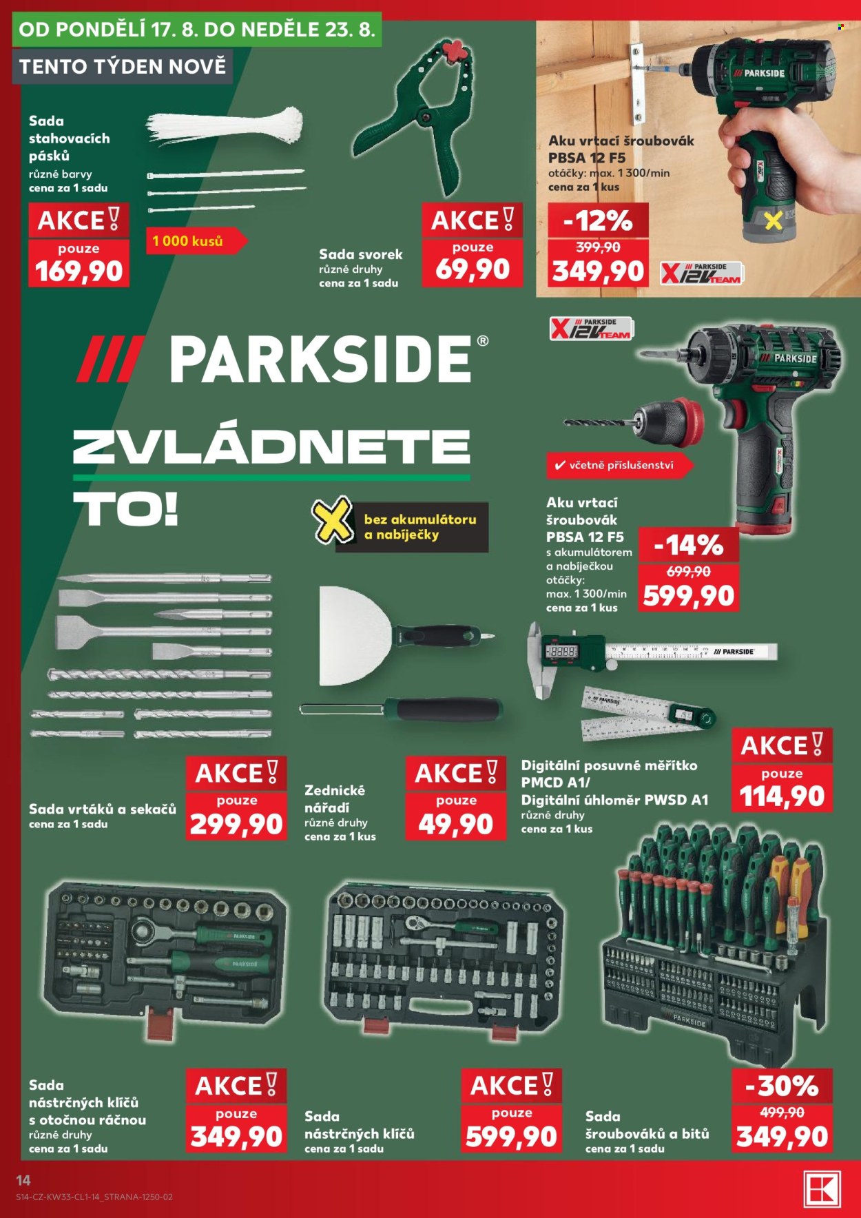 Leták Kaufland - 12.8.2026 - 18.8.2026. Strana 14