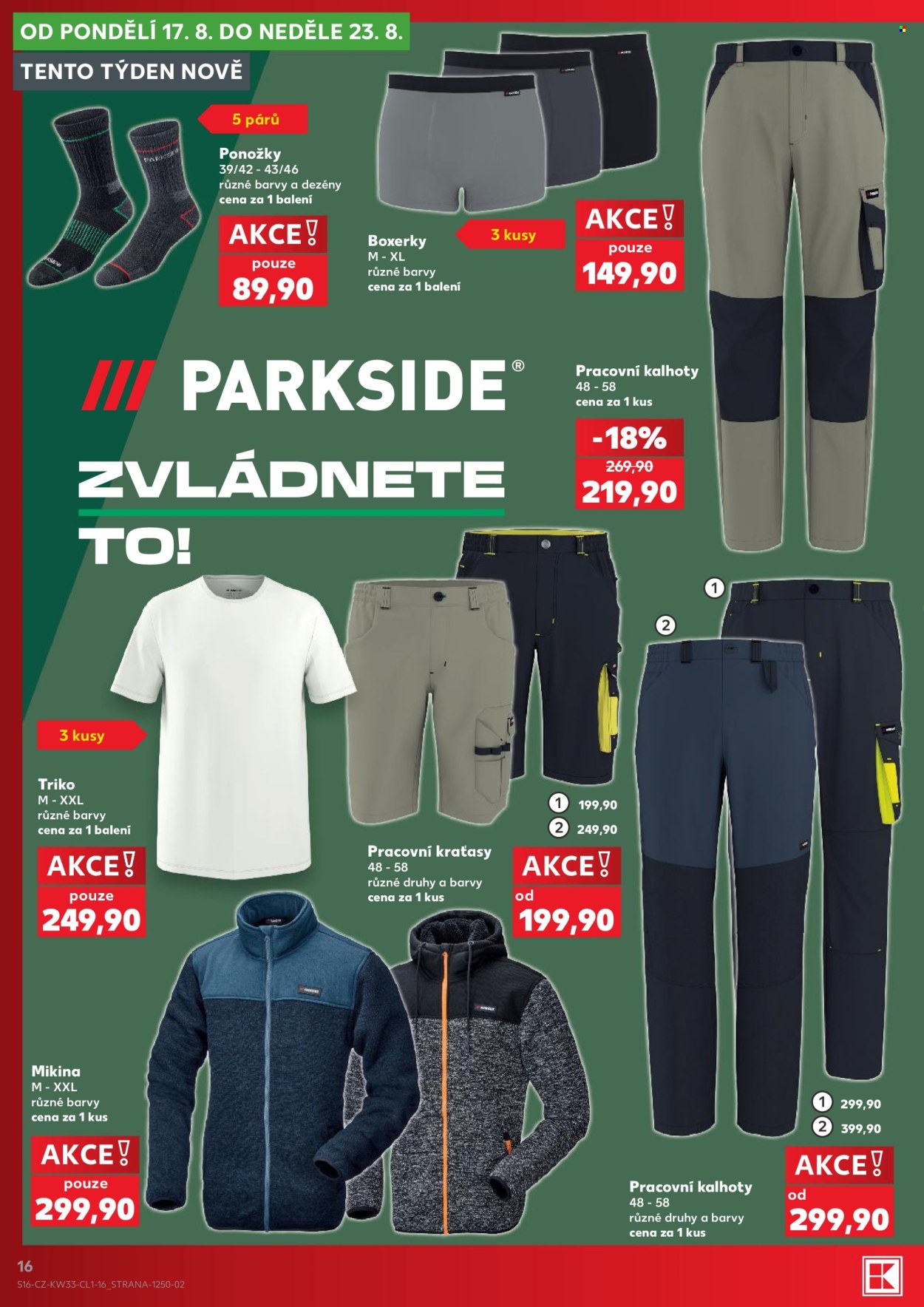 Leták Kaufland - 12.8.2026 - 18.8.2026. Strana 16