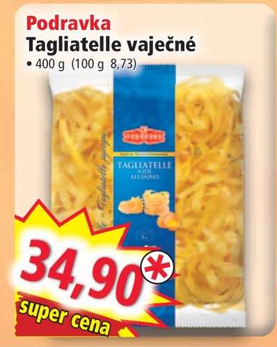Podravka Tagliatelle vaječné