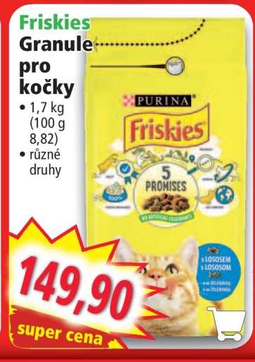 Friskies granule pro kočky