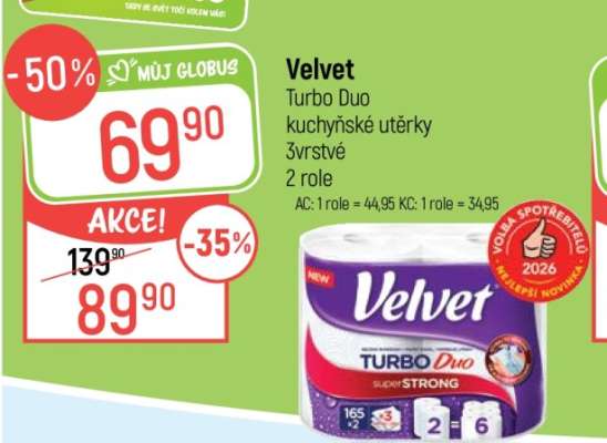 Velvet Turbo Duo kuchyňské utěrky