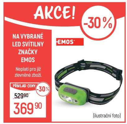 LED svítilny značky EMOS