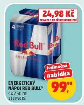 ENERGETICKÝ NÁPOJ RED BULL*