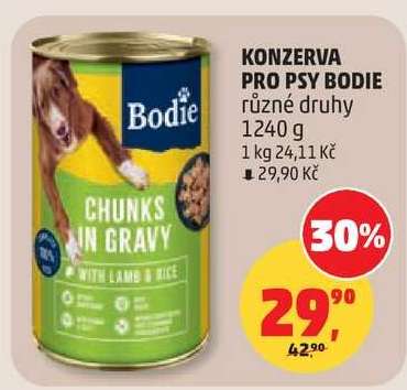 KONZERVA PRO PSY BODIE