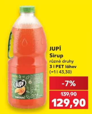 Jupí sirup