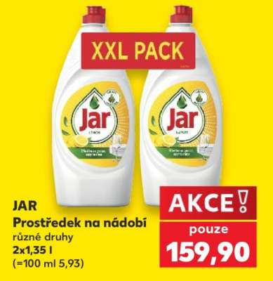 Jar prostředek na nádobí
