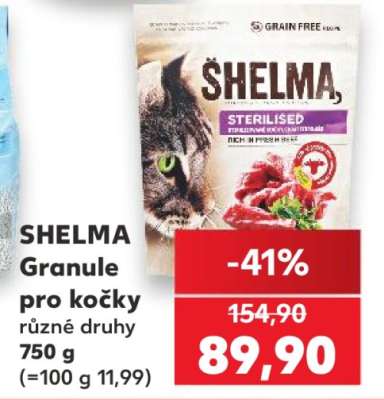 Shelma granule pro kočky