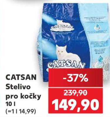 Catsan stelivo pro kočky