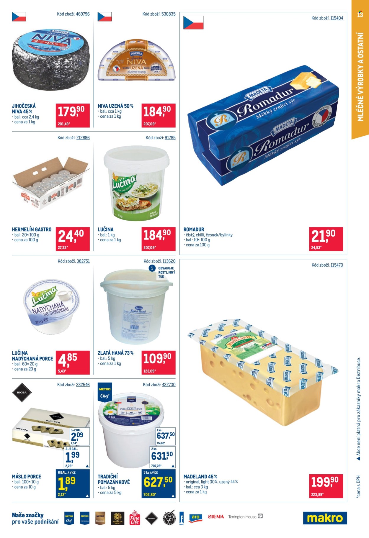 Leták MAKRO - 12.8.2026 - 25.8.2026. Strana 13