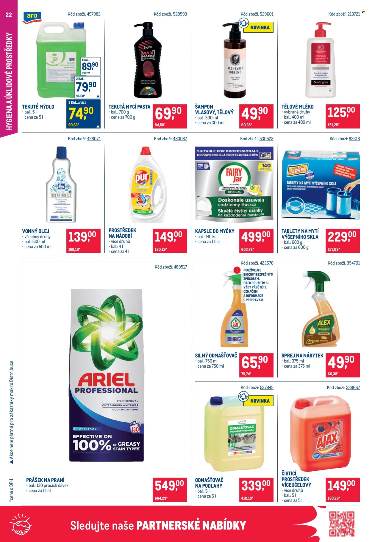 Leták MAKRO - 12.8.2026 - 25.8.2026. Strana 22