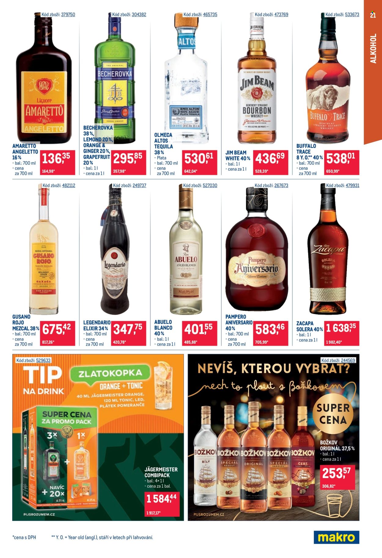 Leták MAKRO - 11.8.2026 - 24.8.2026. Strana 21