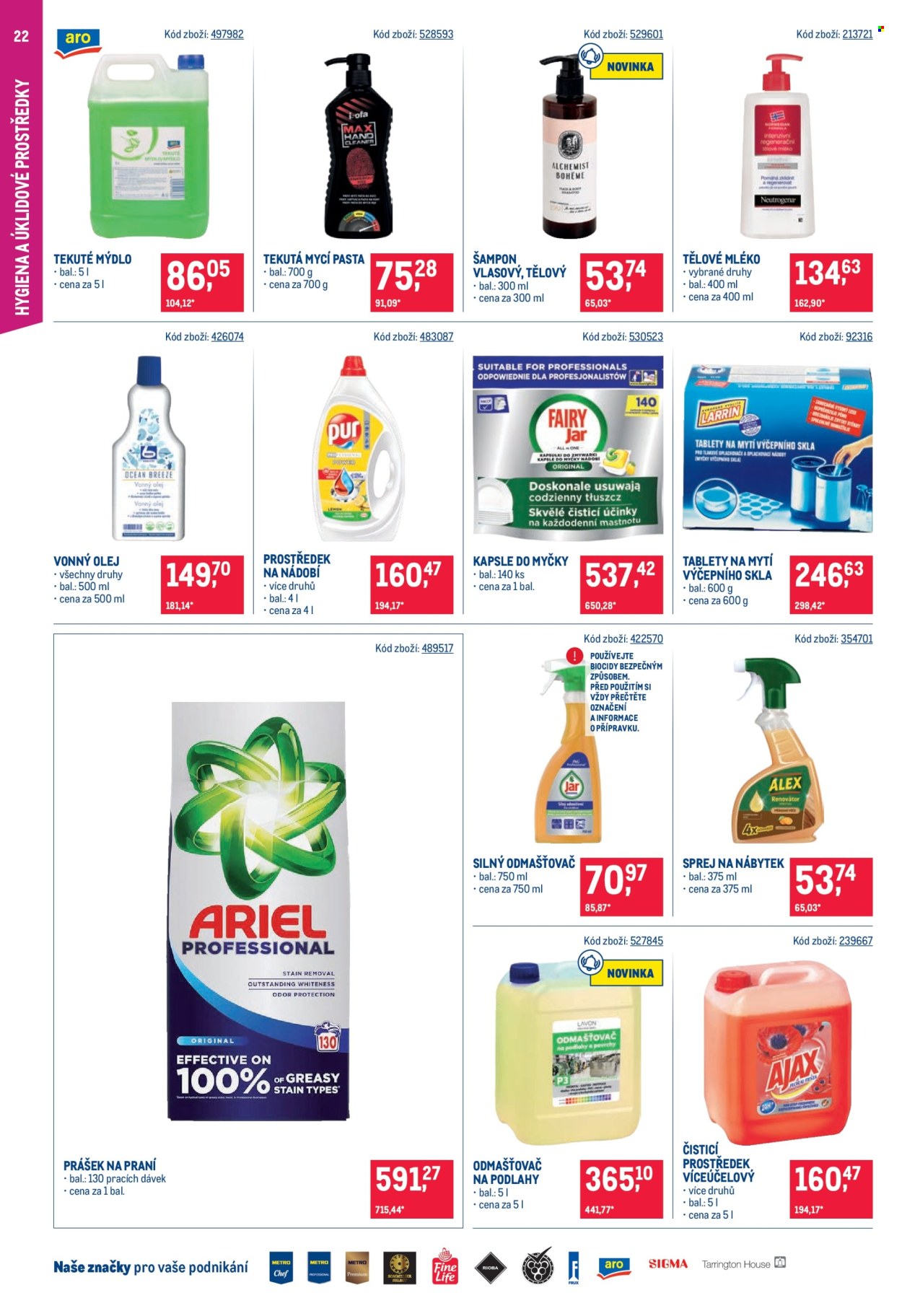 Leták MAKRO - 11.8.2026 - 24.8.2026. Strana 22