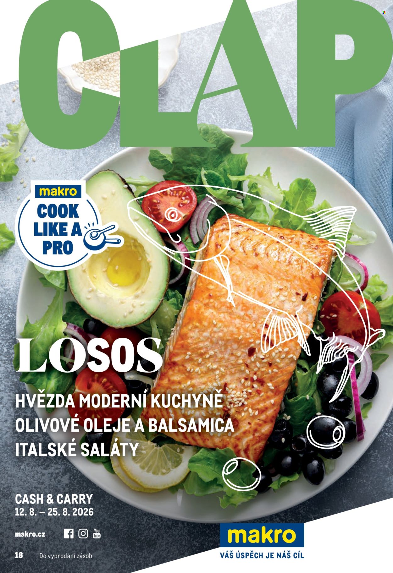 Leták MAKRO - 12.8.2026 - 25.8.2026. Strana 1
