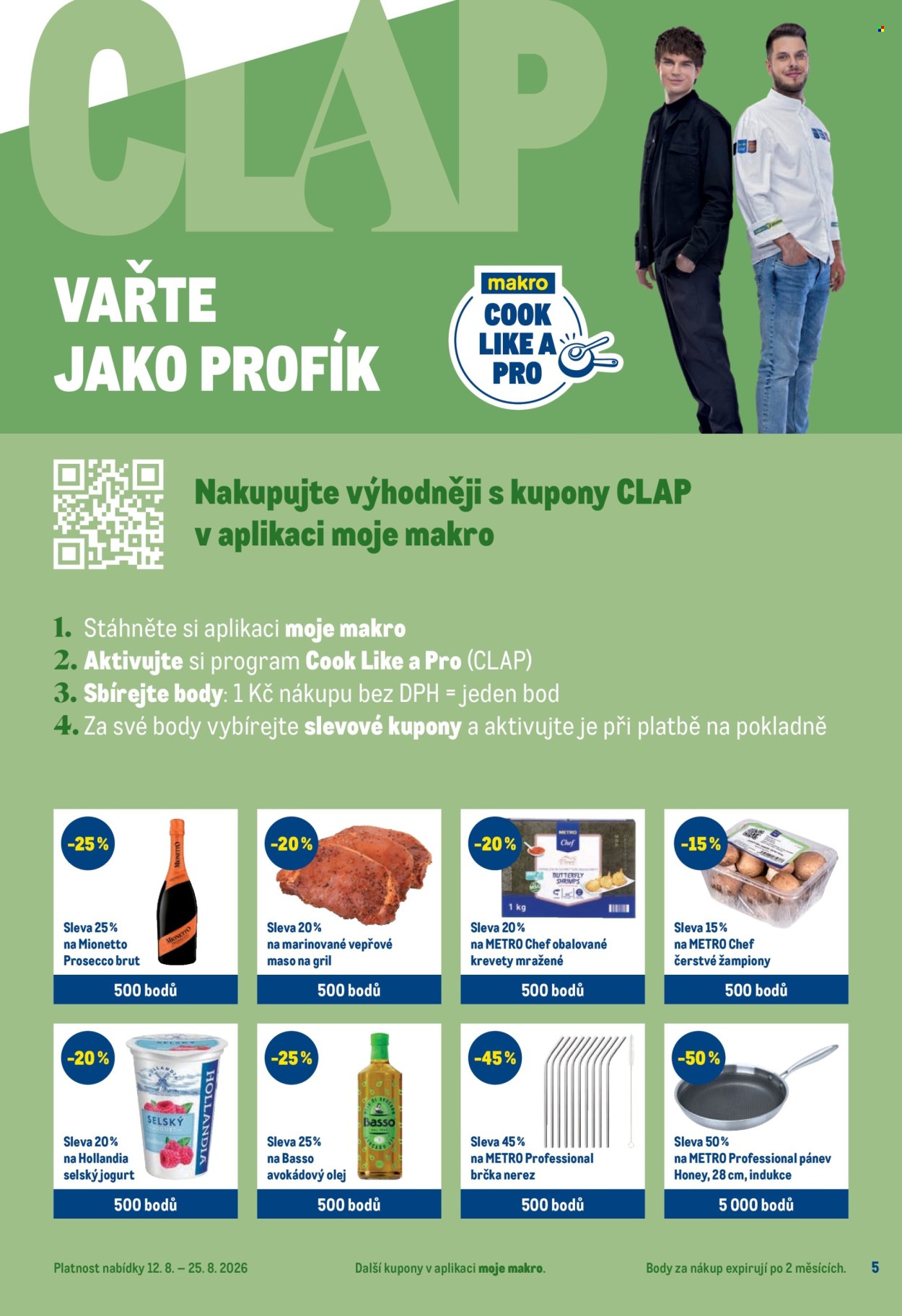 Leták MAKRO - 12.8.2026 - 25.8.2026. Strana 5