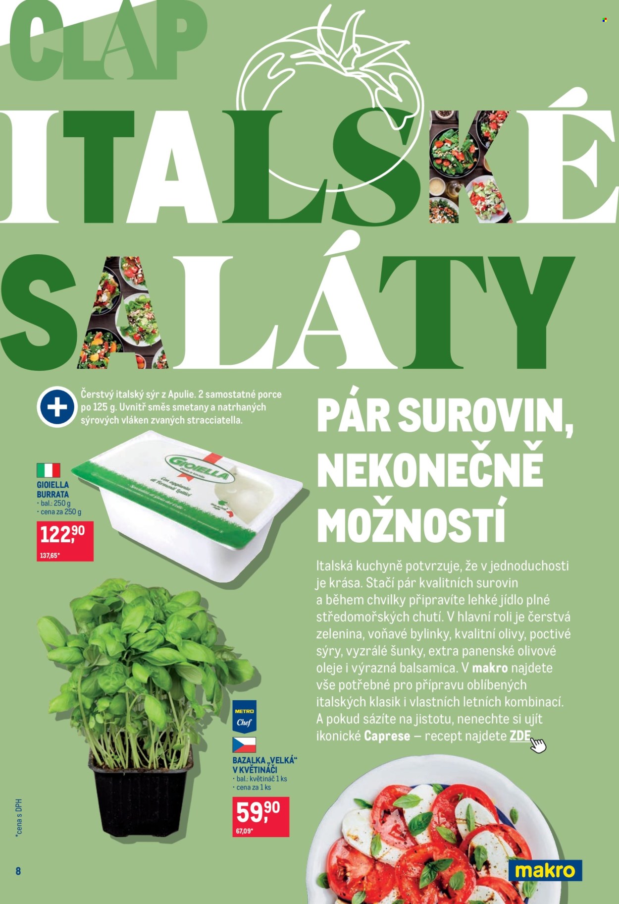 Leták MAKRO - 12.8.2026 - 25.8.2026. Strana 8