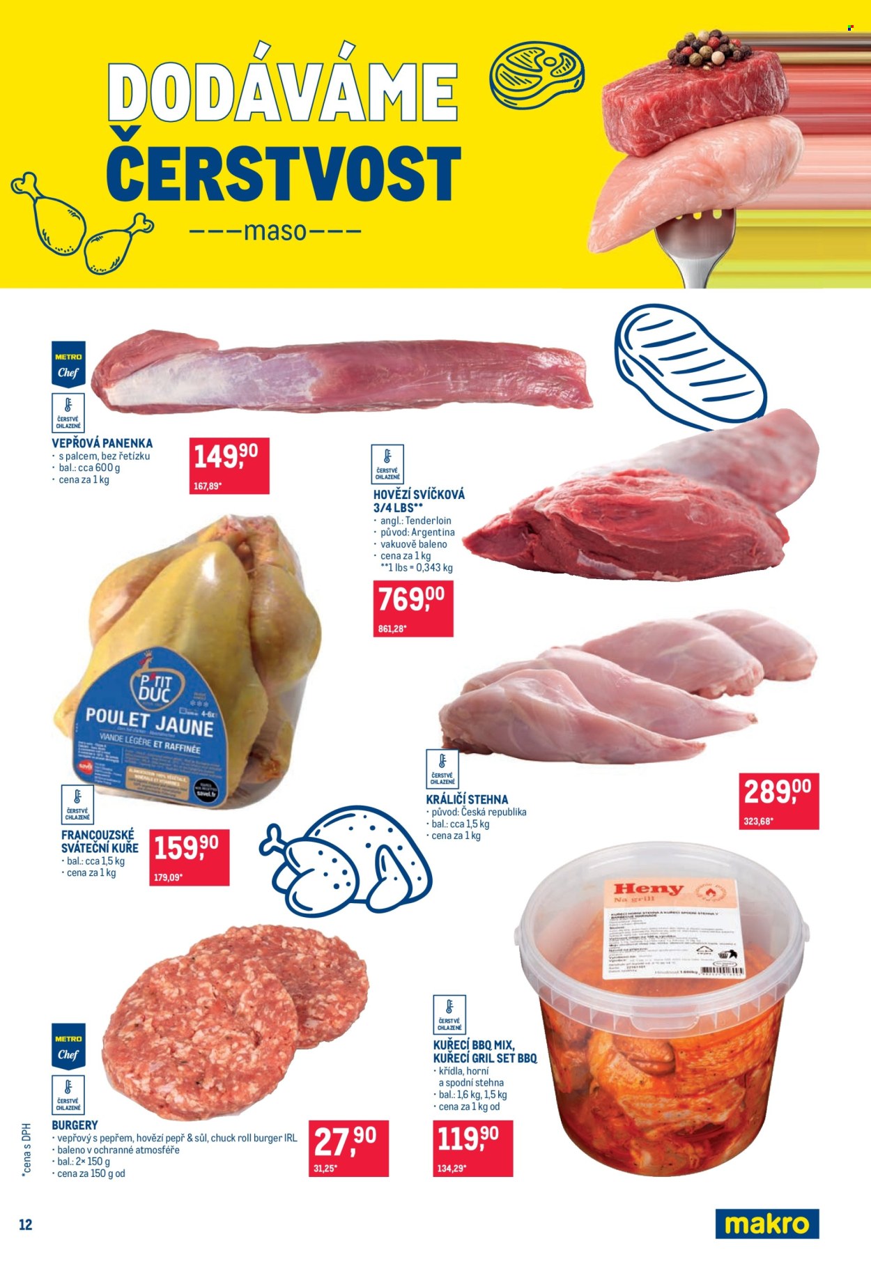 Leták MAKRO - 12.8.2026 - 25.8.2026. Strana 12