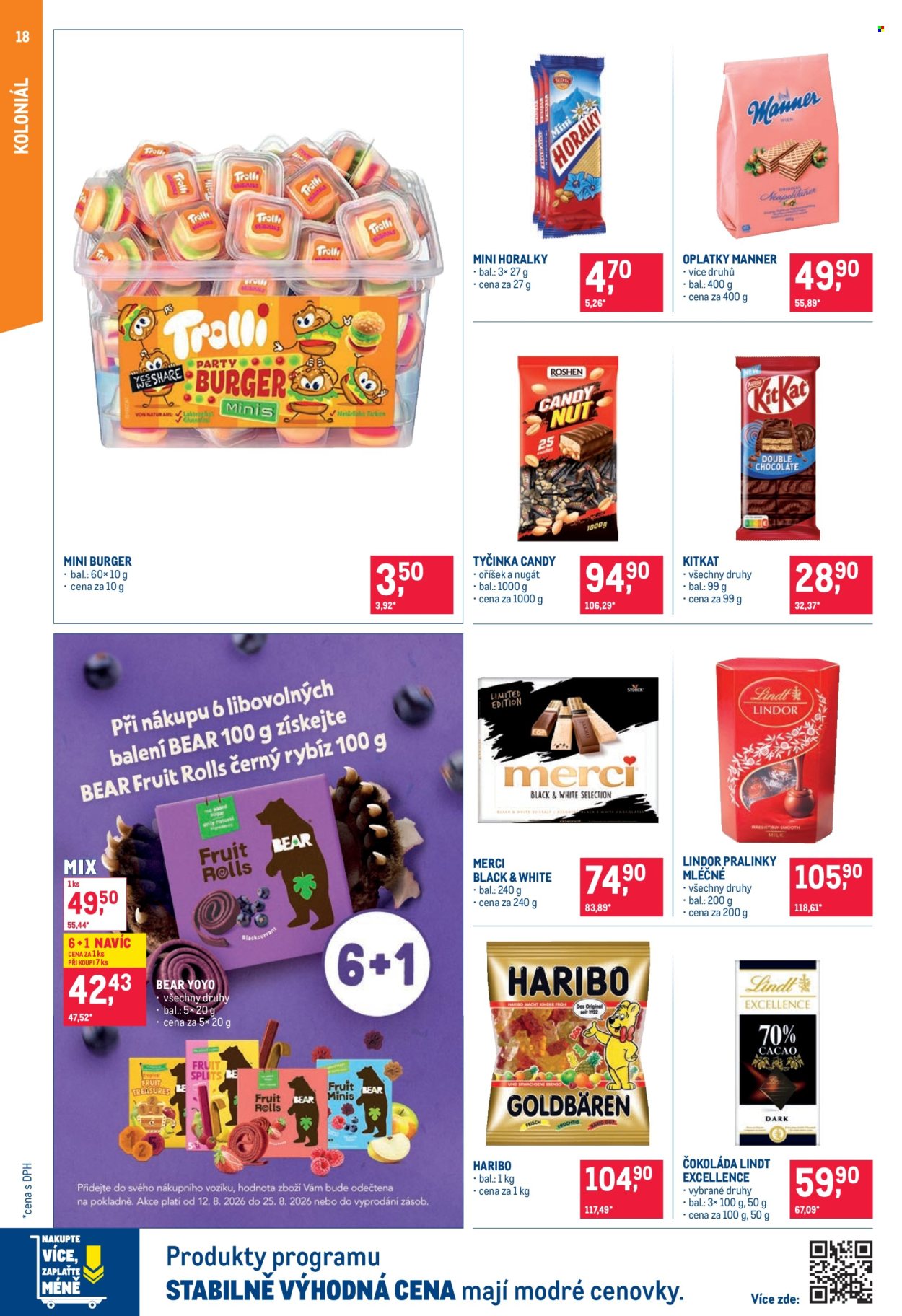 Leták MAKRO - 12.8.2026 - 25.8.2026. Strana 18