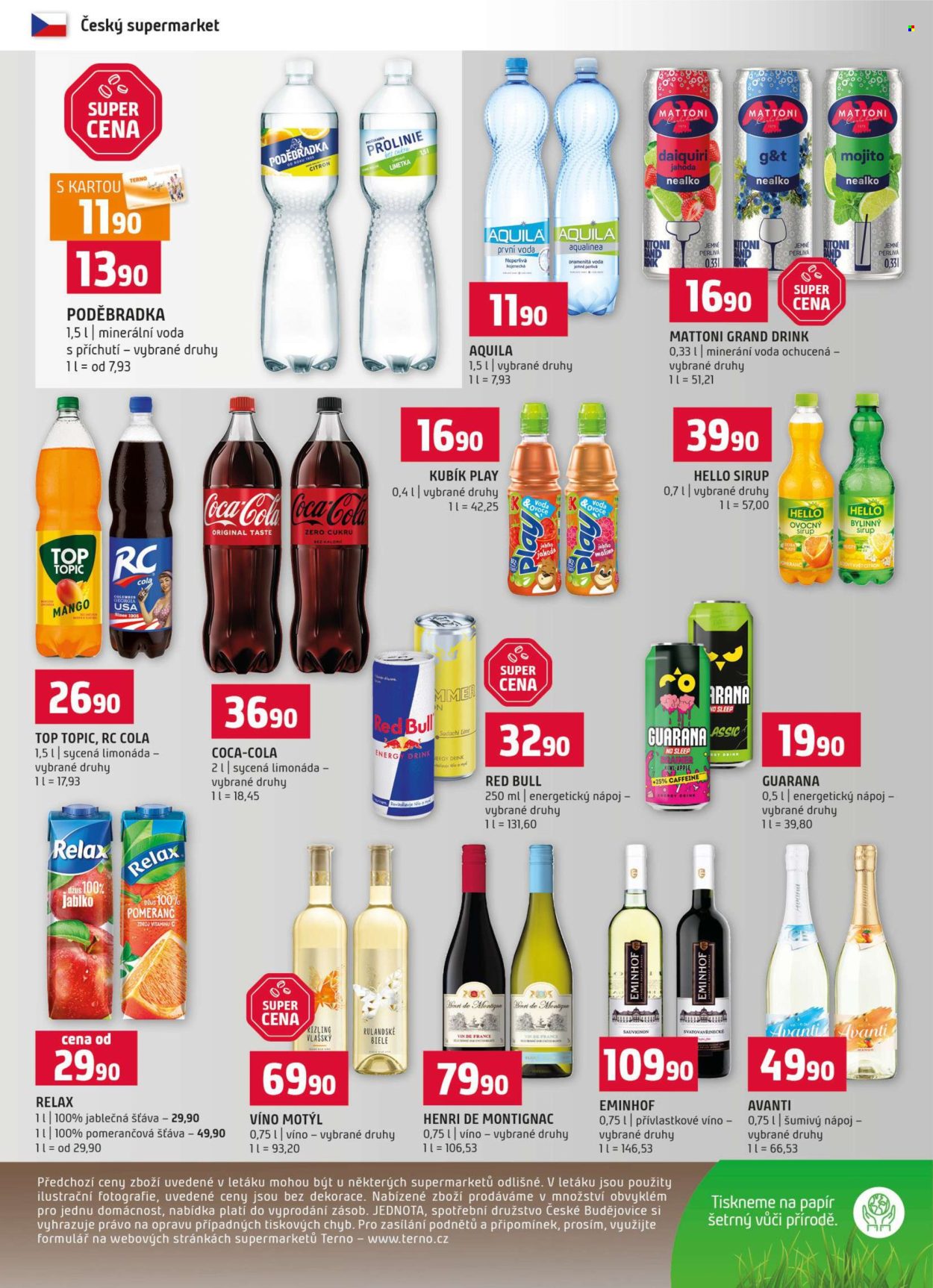 Leták coop TERNO - 12.8.2026 - 18.8.2026. Strana 12