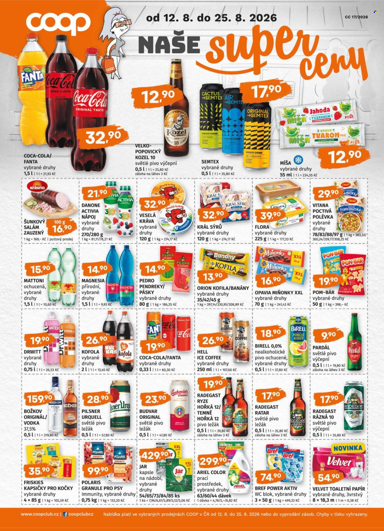 Leták coop TERNO - 12.8.2026 - 18.8.2026. Strana 17