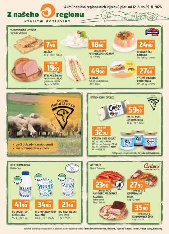Leták coop TERNO - 12.8.2026 - 25.8.2026.