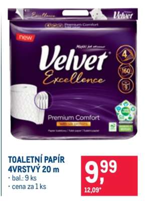 TOALETNÍ PAPÍR 4VRSTVÝ 20 m