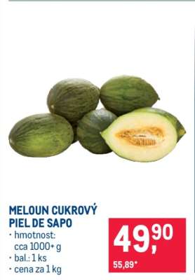 Meloun cukrový Piel de Sapo