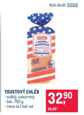 TOUSTOVÝ CHLÉB